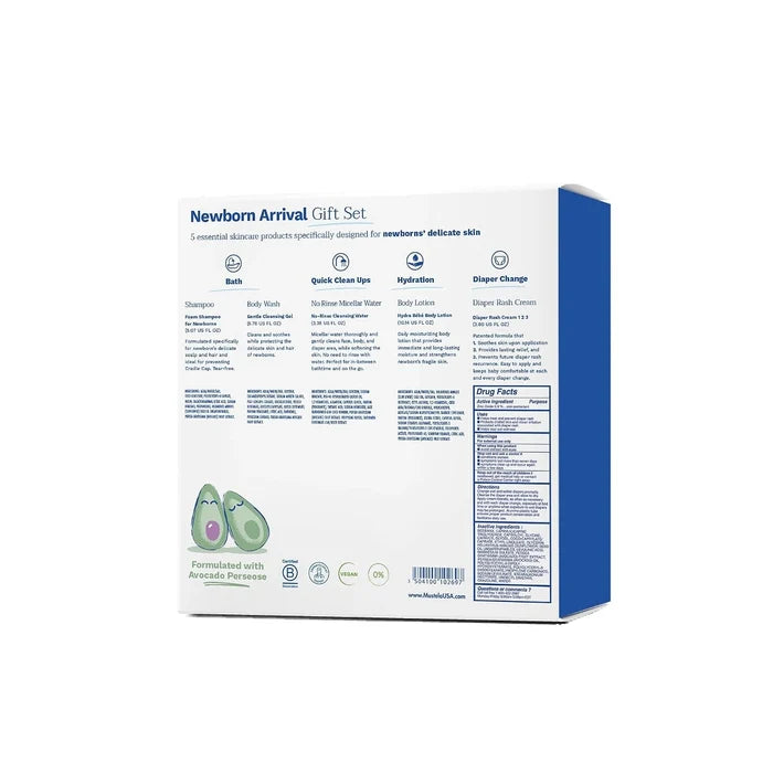 Mustela Newborn Arrival 5-Piece Gift Set