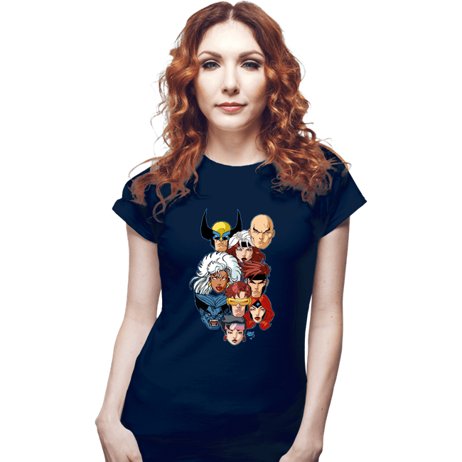 Fitted Shirts, Woman / Small / Navy