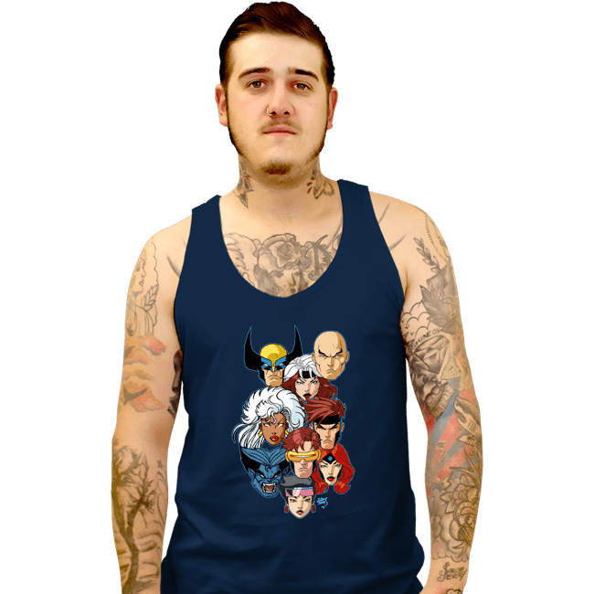 Tank Top, Unisex / Small / Navy