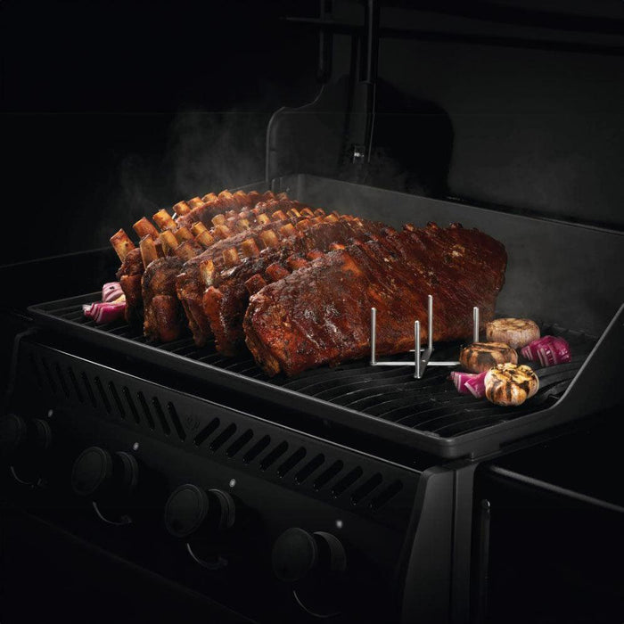Napoleon Expandable Rib Holder Indigo Pool Patio BBQ