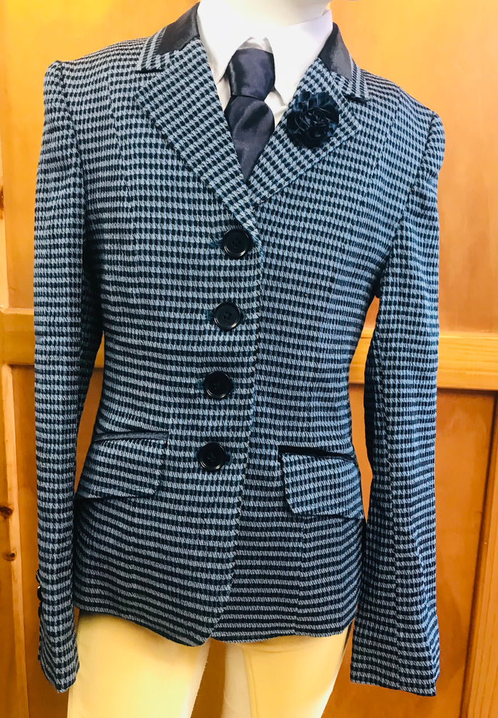 Navy and Light Blue with Navy Trim Childs Show Hunter Jacket (549)