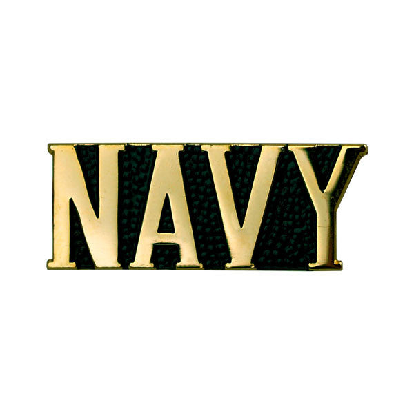 Navy Gold 1" Lapel Pin Pins