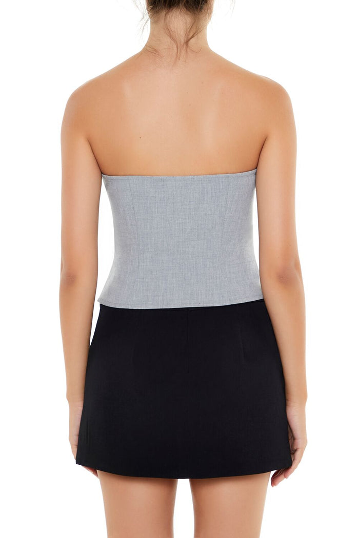 Necktie Tube Crop Top