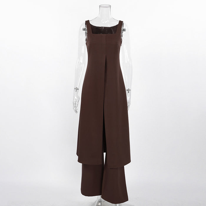 Nerro Co ord Set - Brown