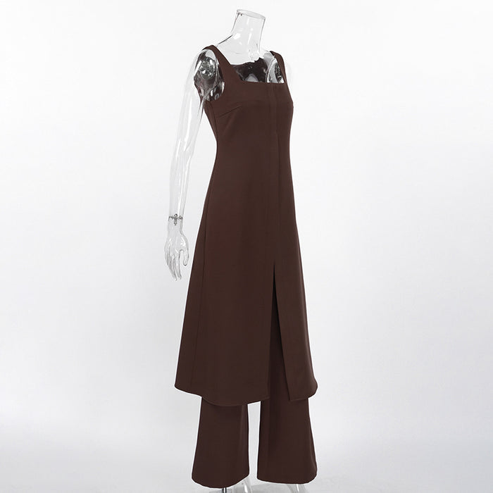 Nerro Co ord Set - Brown