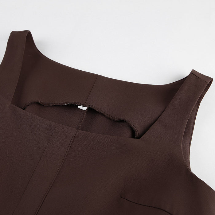 Nerro Co ord Set - Brown