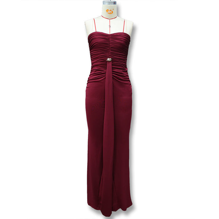 Nomy Maxi Dress - Maroon