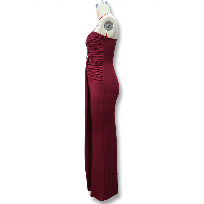 Nomy Maxi Dress - Maroon