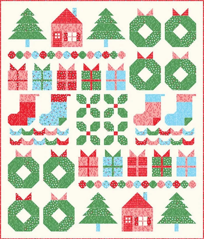 North Pole Sampler Quilt Pattern