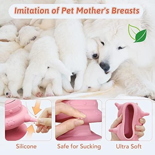 Nursing Puppy Milk Feeder Dog Bowls & Feeders Pet Clever