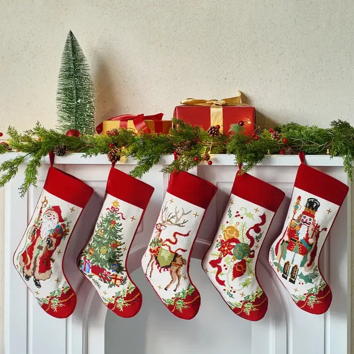 Nutcracker Needlepoint Stocking