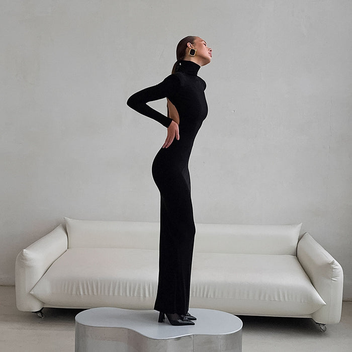 Nyra Maxi Dress - Black