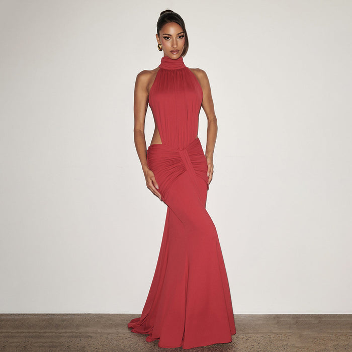 Nyxie Maxi Dress - Red