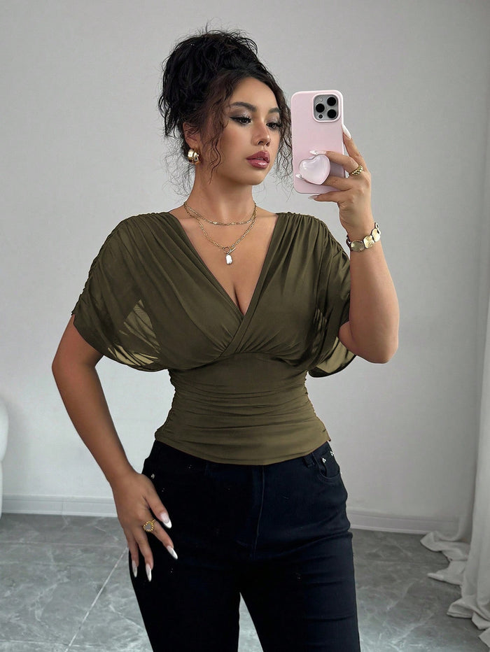 Nyxline Top - Army Green