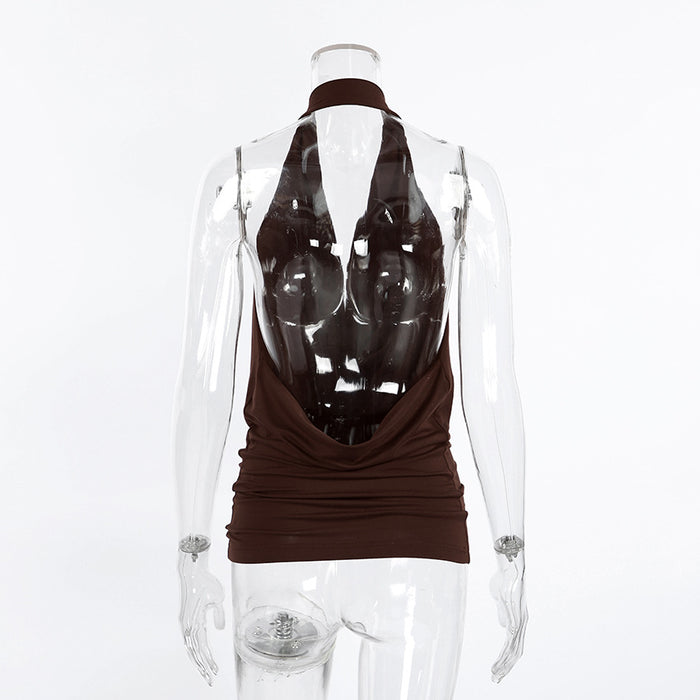 Octavia Top - Brown
