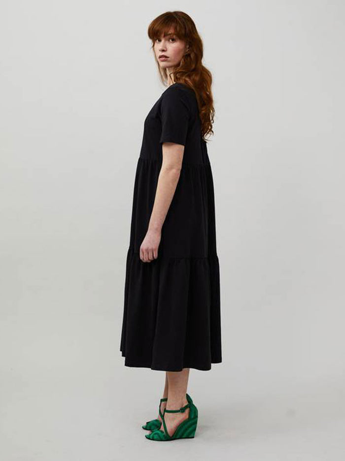 Odd Molly Camellia Dress Almost Black