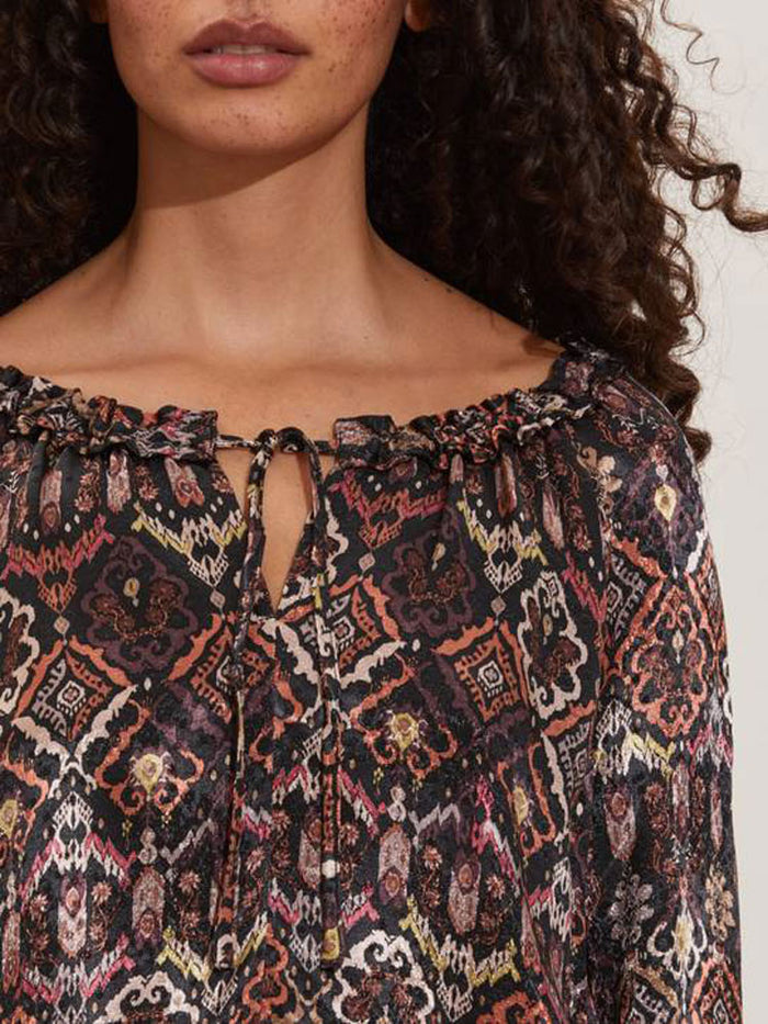 Odd Molly Susanna Blouse Deep Asphalt