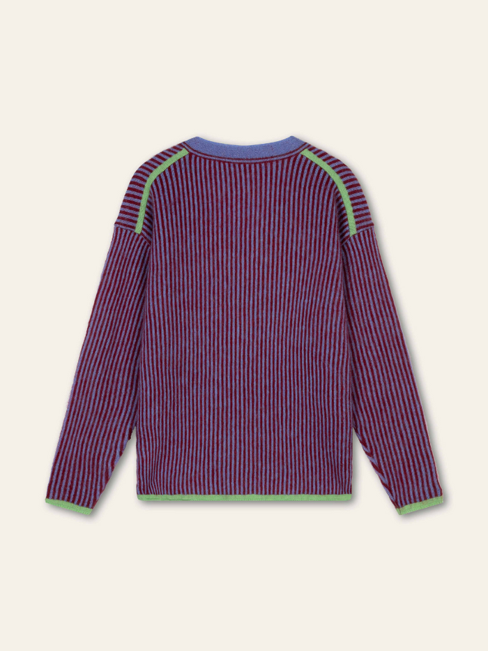 Oilily Katrijn Knitted V-Neck Purple