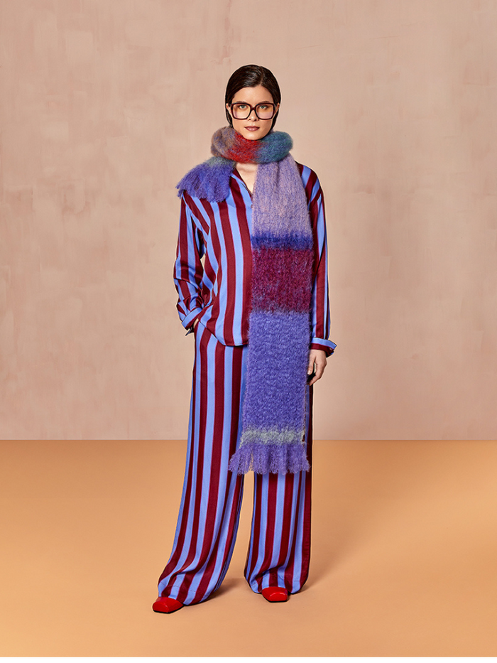 Oilily Philo Woven Trousers Purple
