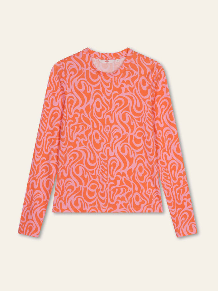 Oilily Tizza Crew Top Prism Pink