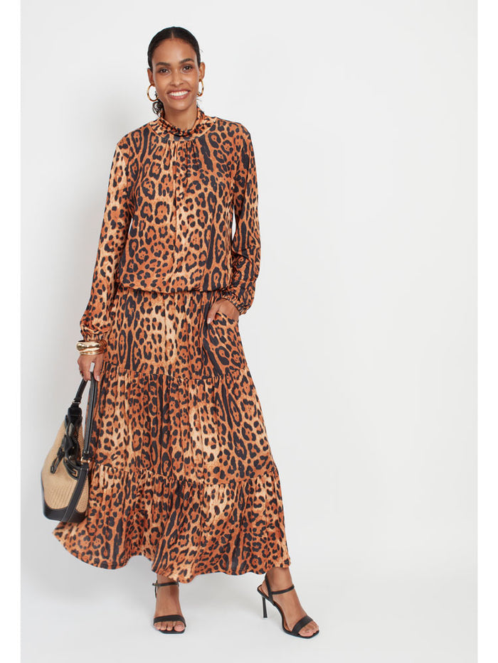 Onjenu Amber Top Leopard Print