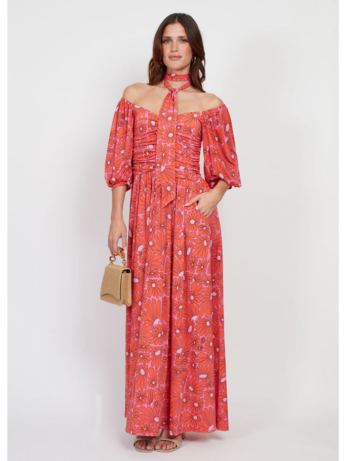 Onjenu Bardot Maxi Daisy Pink