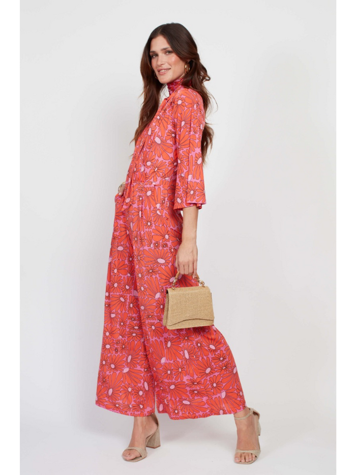 Onjenu Laurie Jumpsuit Daisy Pink