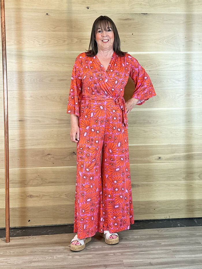 Onjenu Laurie Jumpsuit Daisy Pink