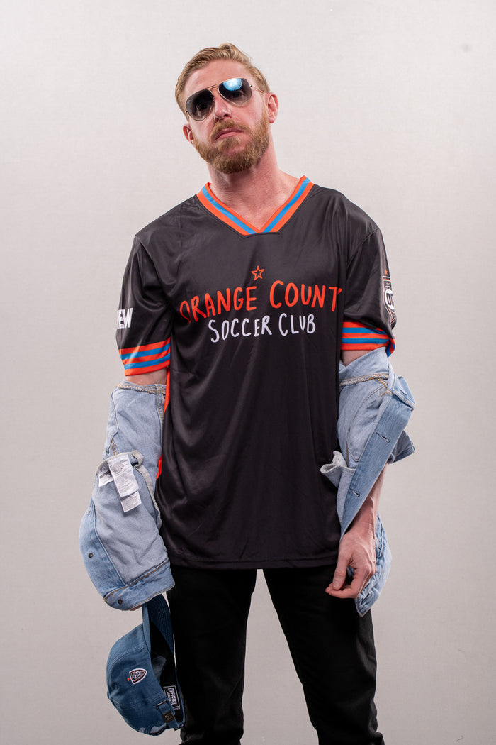 [ Orange Cassidy X Orange County SC ] Jacket Crest Jersey