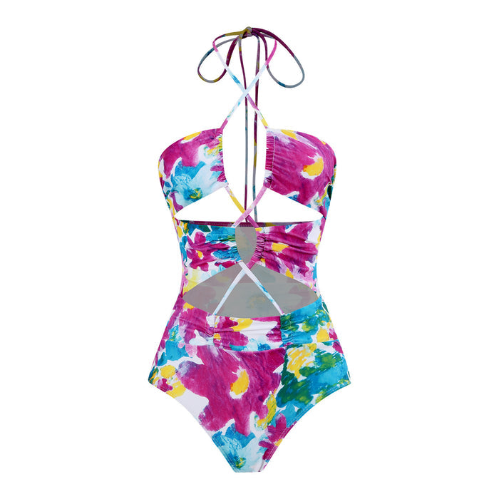 Orchid Drift Swimsuit Coverup Set - Purple