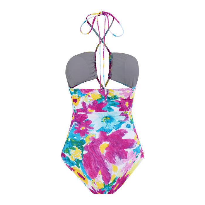 Orchid Drift Swimsuit Coverup Set - Purple