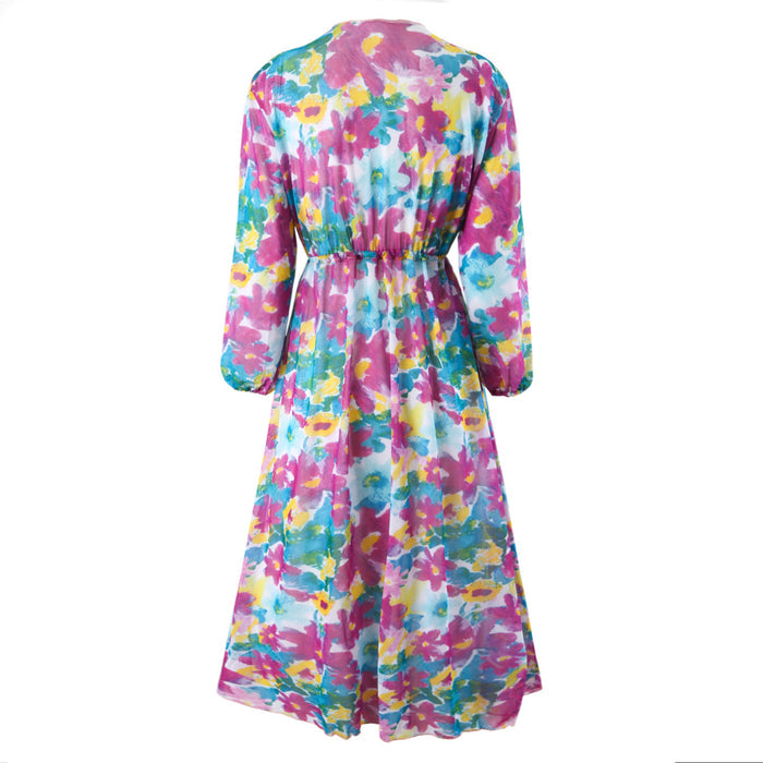Orchid Drift Swimsuit Coverup Set - Purple