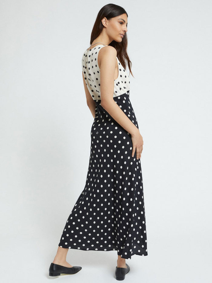 Ottod'Ame Patterned Viscose Long Dress Multi