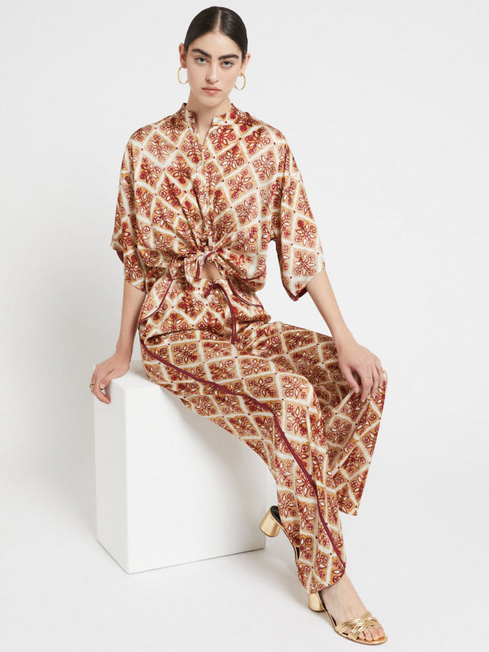Ottod'Ame Printed Shirt Sand