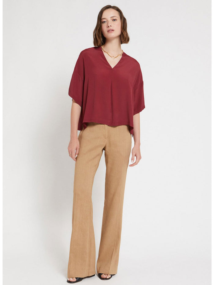 Ottod'Ame Shirt Burgundy