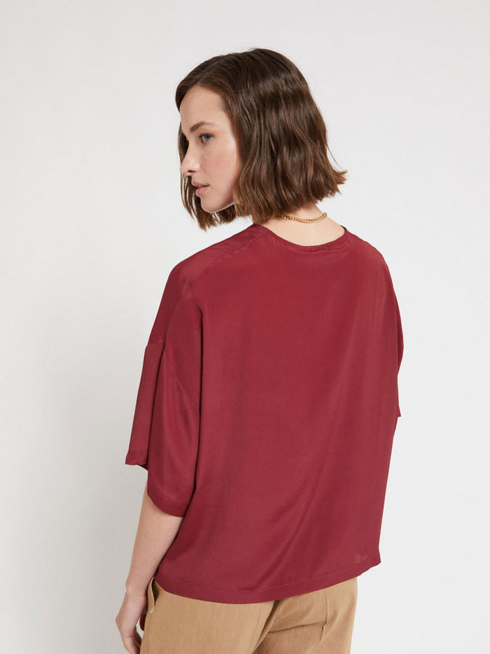 Ottod'Ame Shirt Burgundy