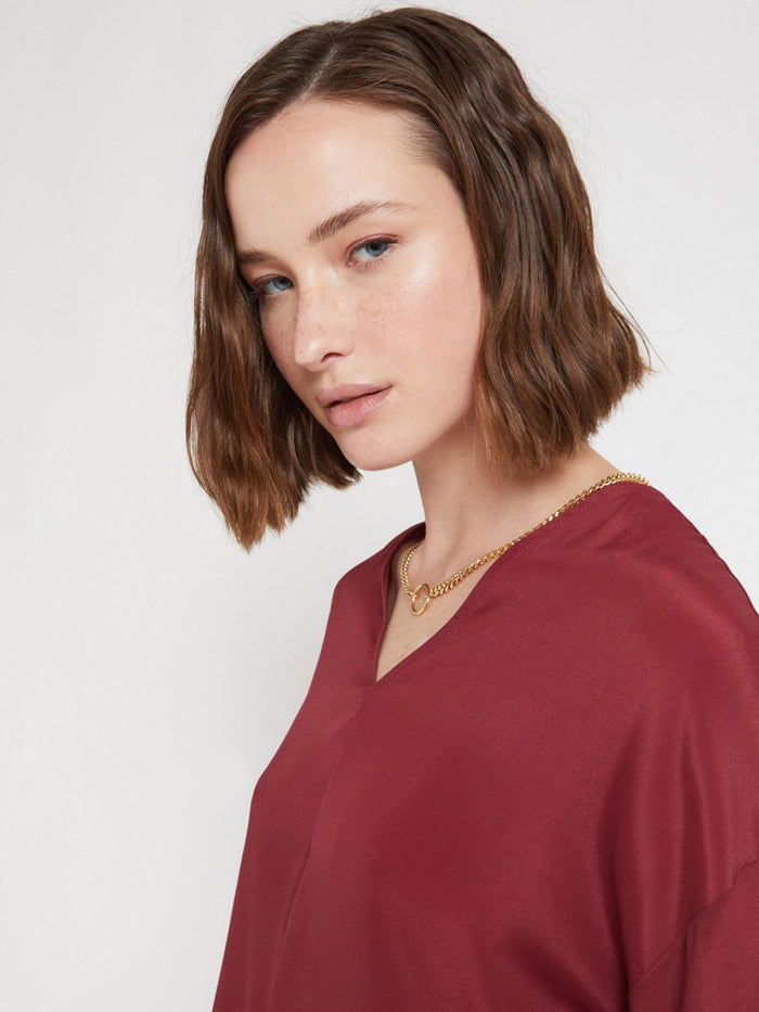 Ottod'Ame Shirt Burgundy