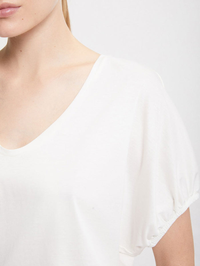 Ottod'Ame Short Sleeve Cream T-Shirt