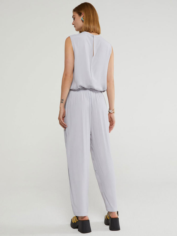 Ottod'Ame Silk Blend Top Oyster