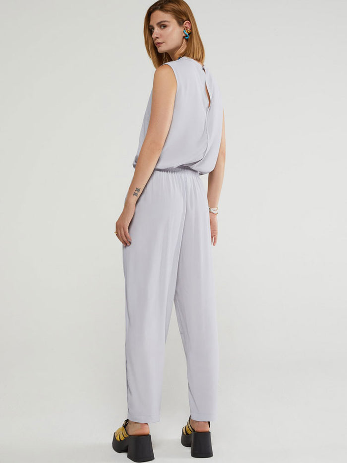 Ottod'Ame Silk Blend Trousers Oyster