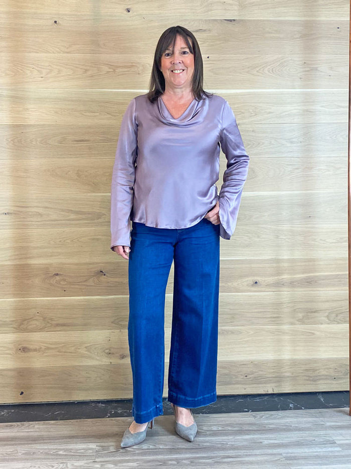 Ottod'Ame Viscose Blouse Mauve