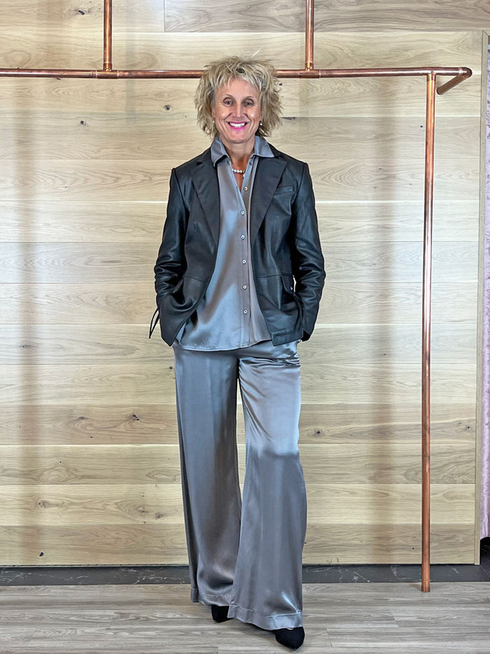 Ottod'Ame Viscose Shirt Grey