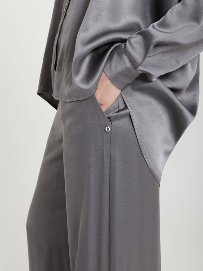Ottod'Ame Viscose Trousers Grey