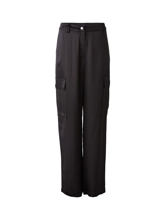 Oui Cargo Trousers Black