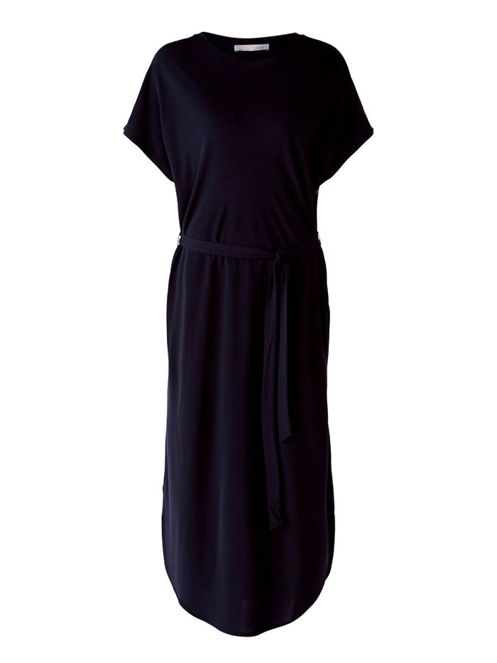 Oui Dress Dark Blue