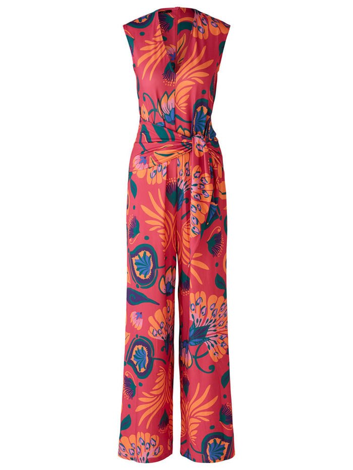 Oui Jumpsuit Pink & Orange