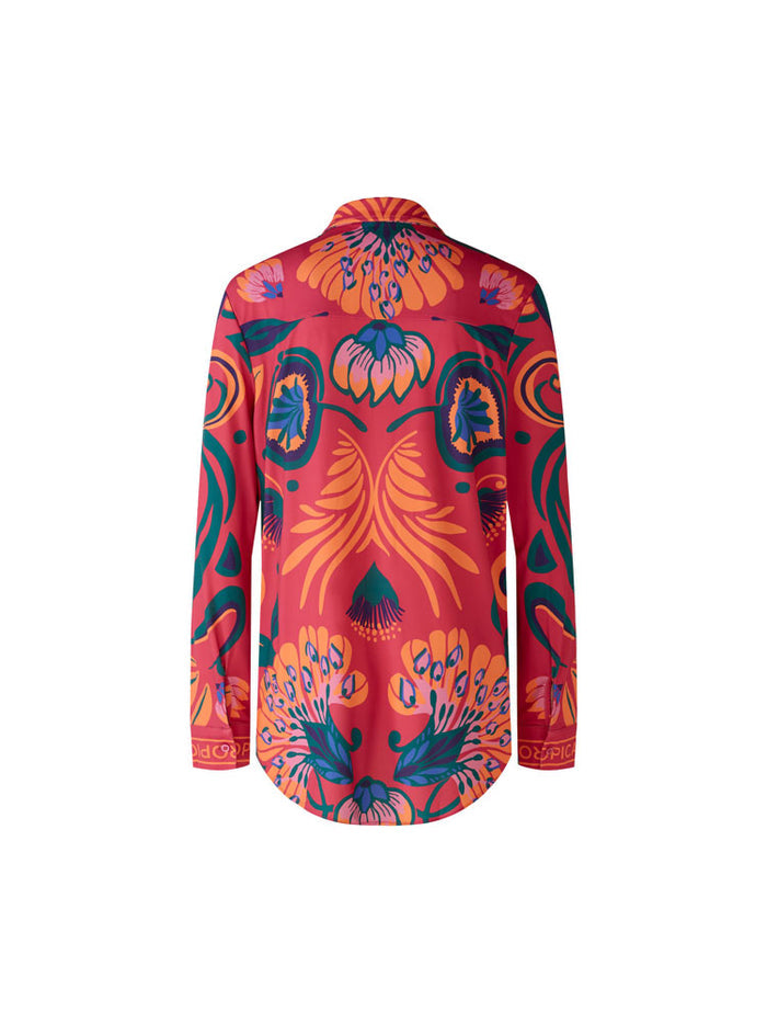 Oui Shirt Pink & Orange