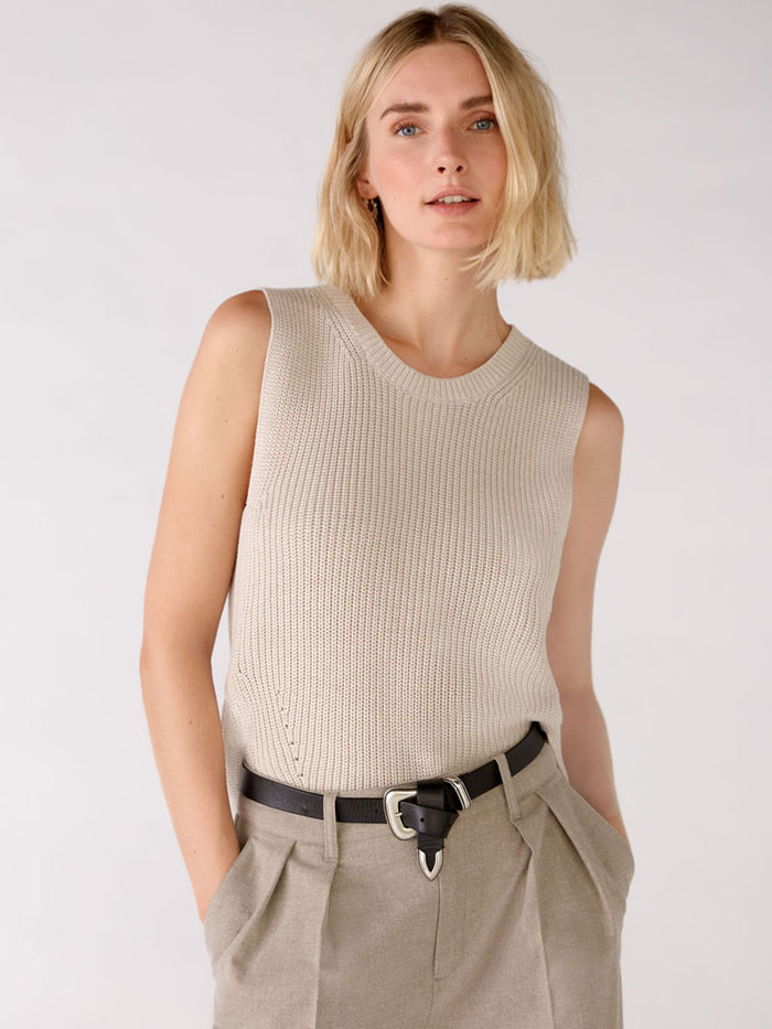 Oui Slip Over Beige