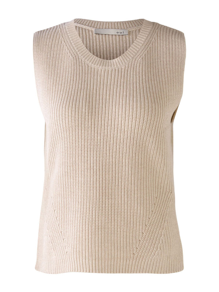 Oui Slip Over Beige