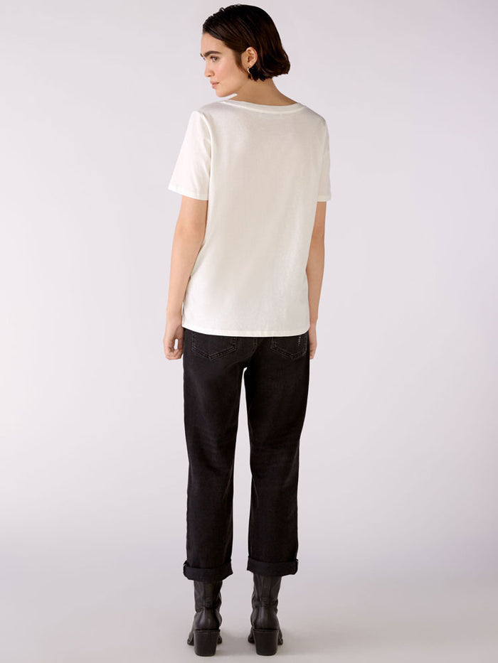 Oui T-shirt Cloud Dancer
